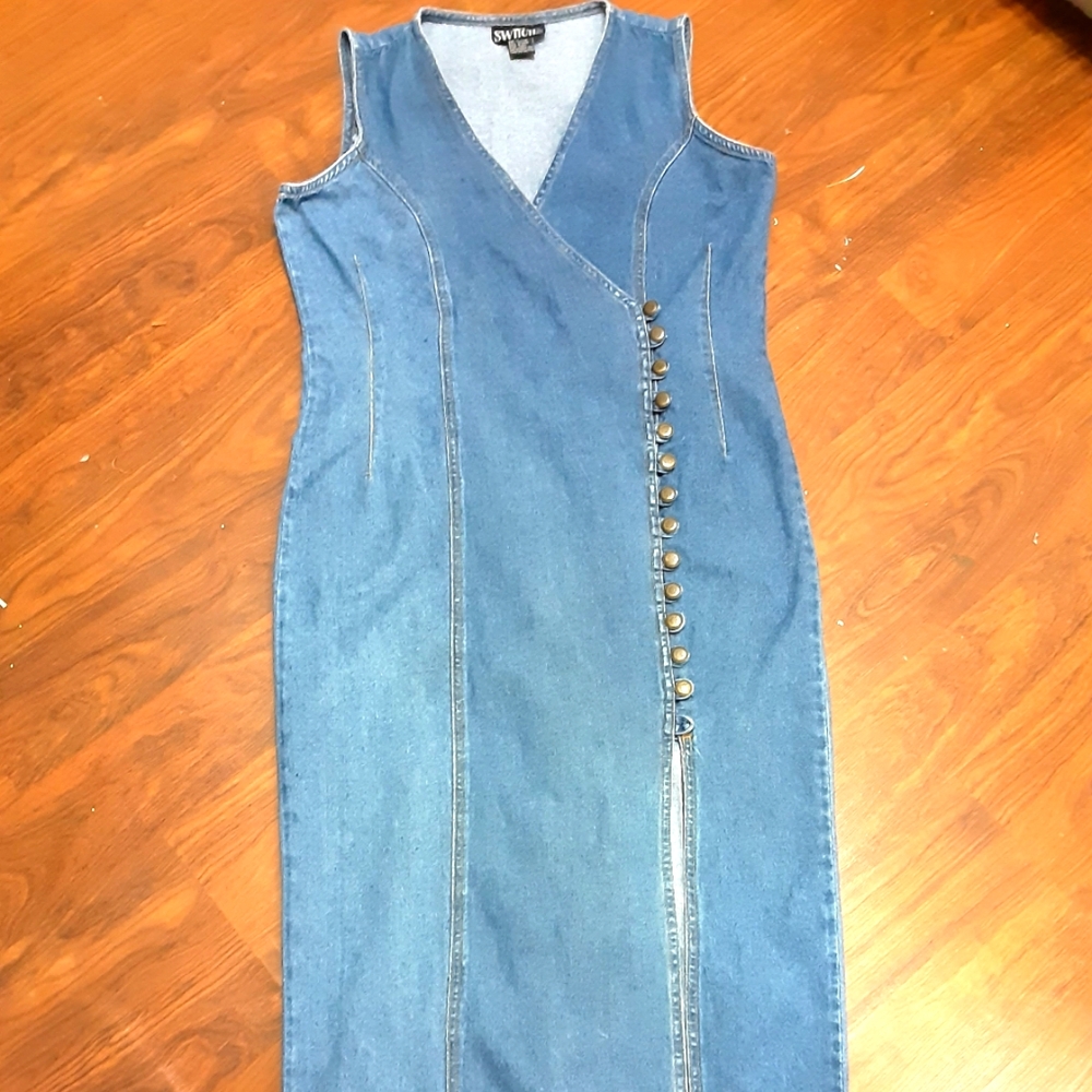 Switch Denim dress